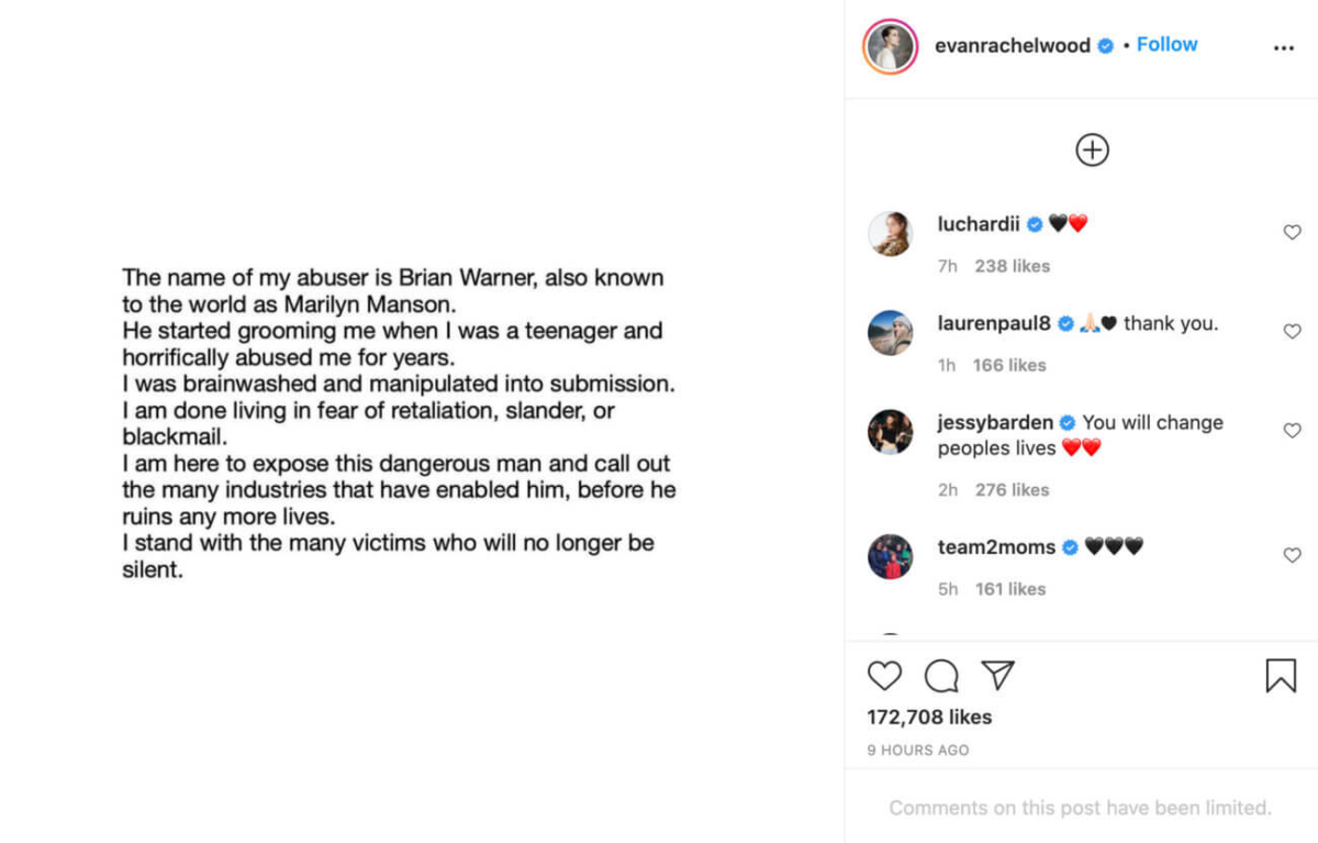 Marilyn Manson Has Been Hinting at His Disturbing Behavior for Years