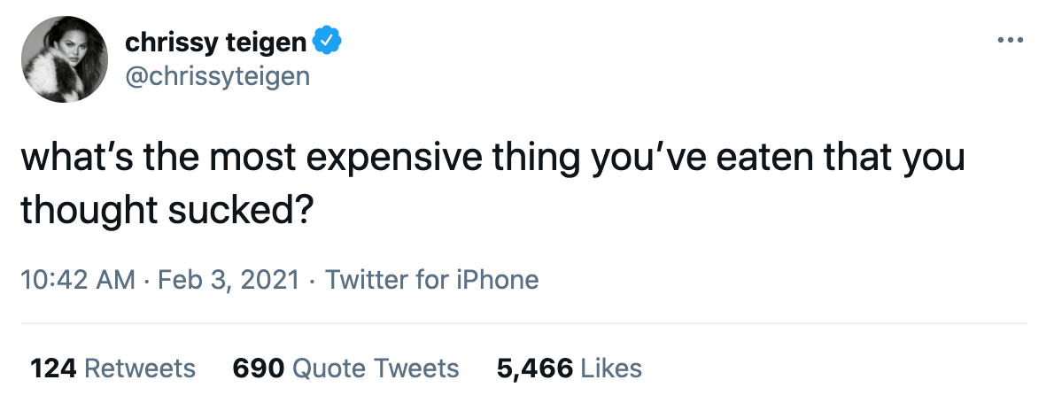 Chrissy Teigen Has Officially Become a Tone-Deaf Jedi